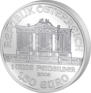 naložbeno srebro srebrnik 1 oz v tubi 20 kosov 2012