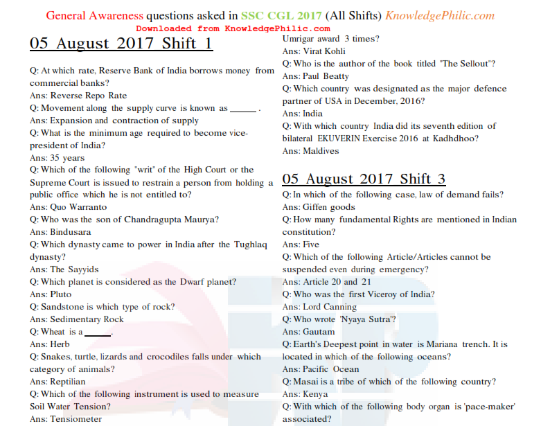 GENERAL KNOWLEDGE PDF FOR SSC EBOOK GENERAL KNOWLEDGE PDF FOR SSC EBOOK