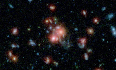 gugusan galaksi SpARCS1049 + 56