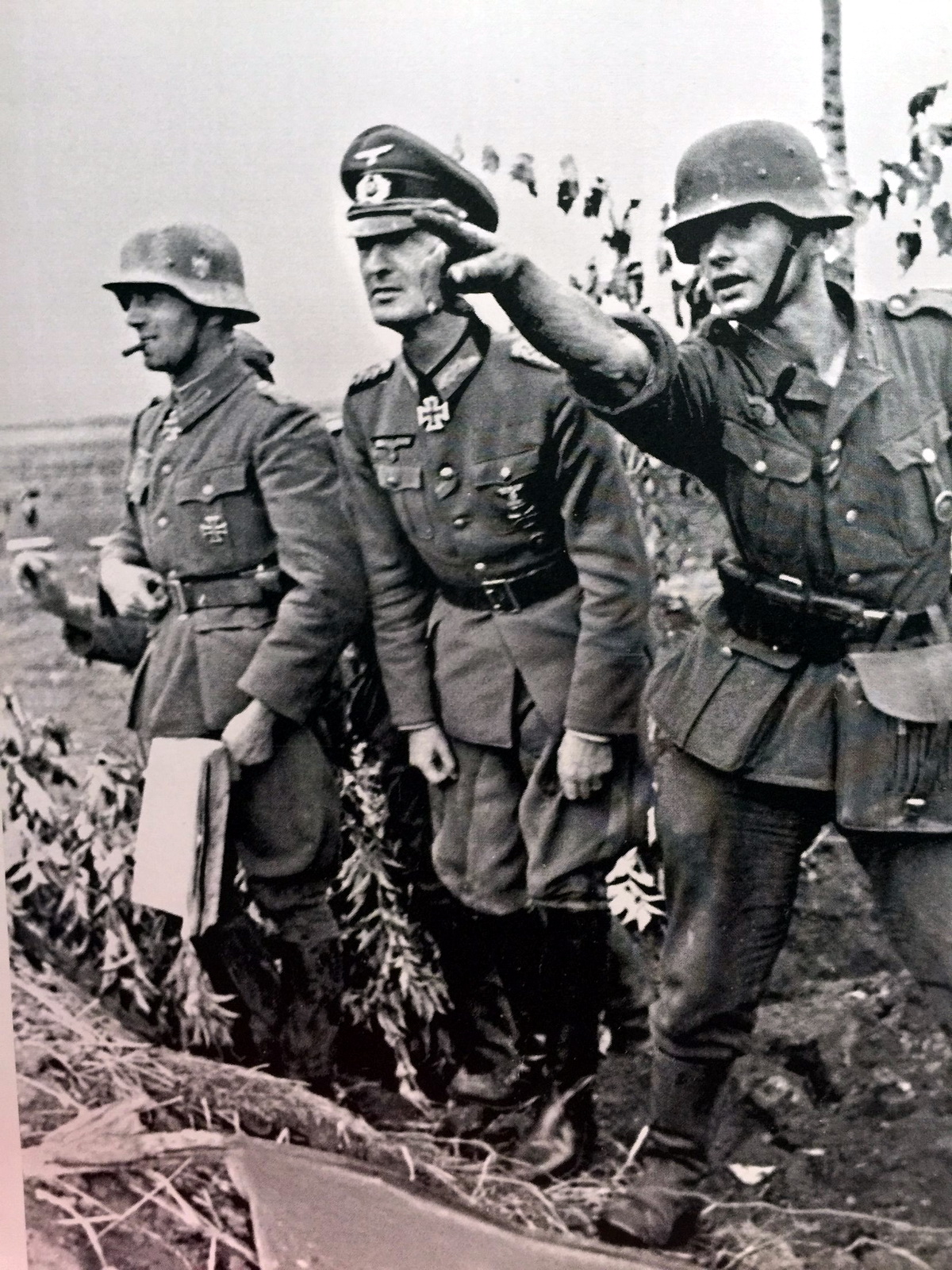 Ritterkreuztrager Alexander Conrady And Hans Gollnick 1942