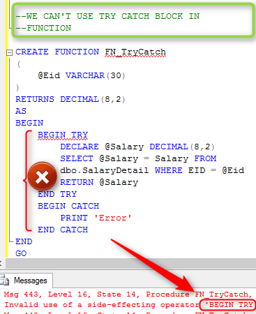 Stored Procedure Vs Function - Tutorial