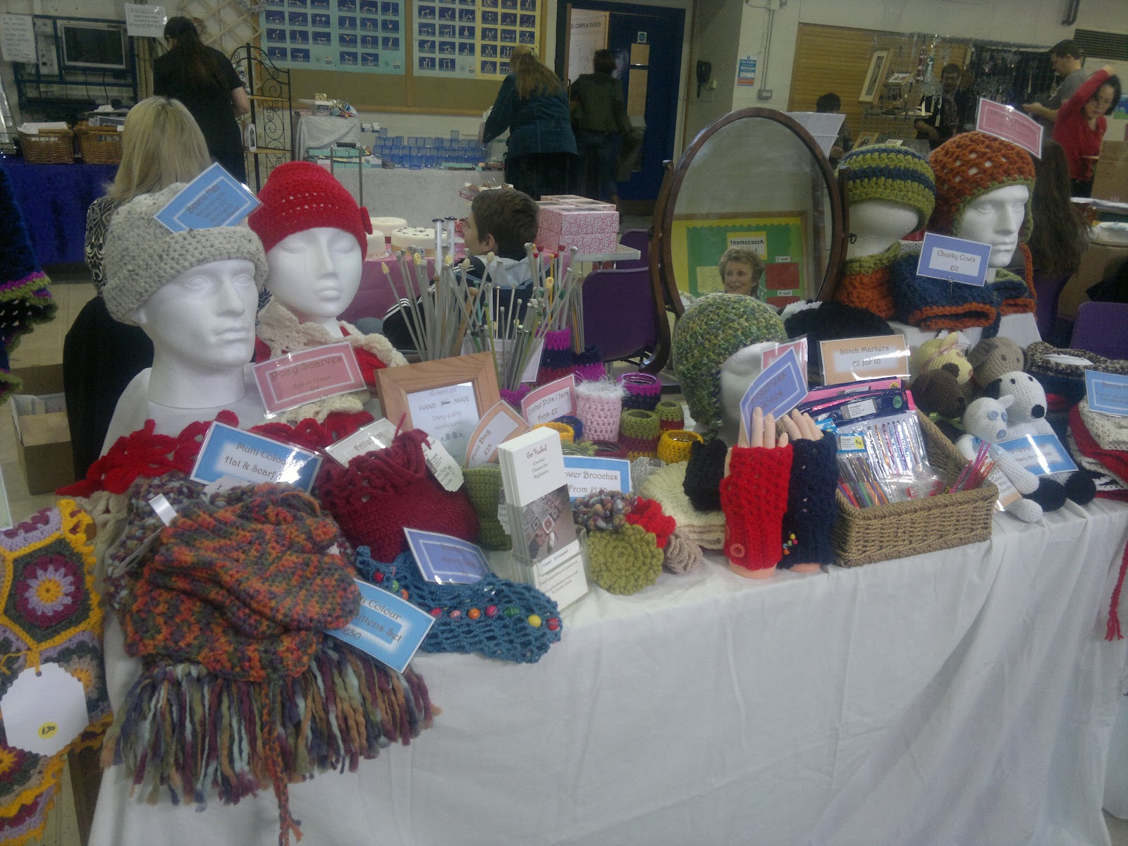 Get Hooked on Crochet My 1st Craft Fair