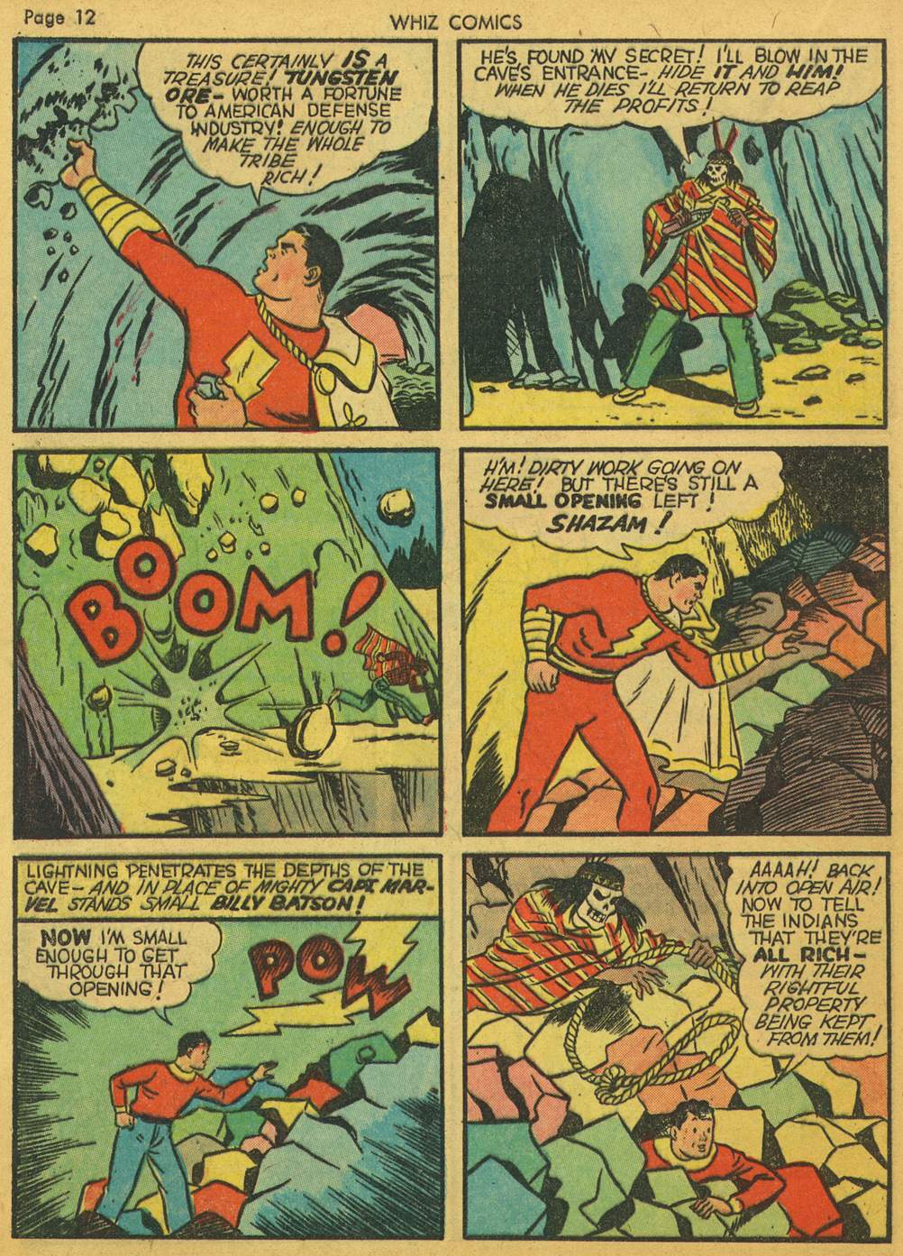 Read online WHIZ Comics comic - Issue #27 - 12