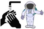Bagaimana Cara Astronot Mencuci Tangan di Angkasa?