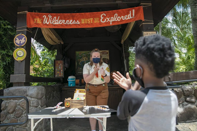 official reopening of Disney Magic Kingdom and Animal Kingdom reimagined character meet and greets new safety and health measures