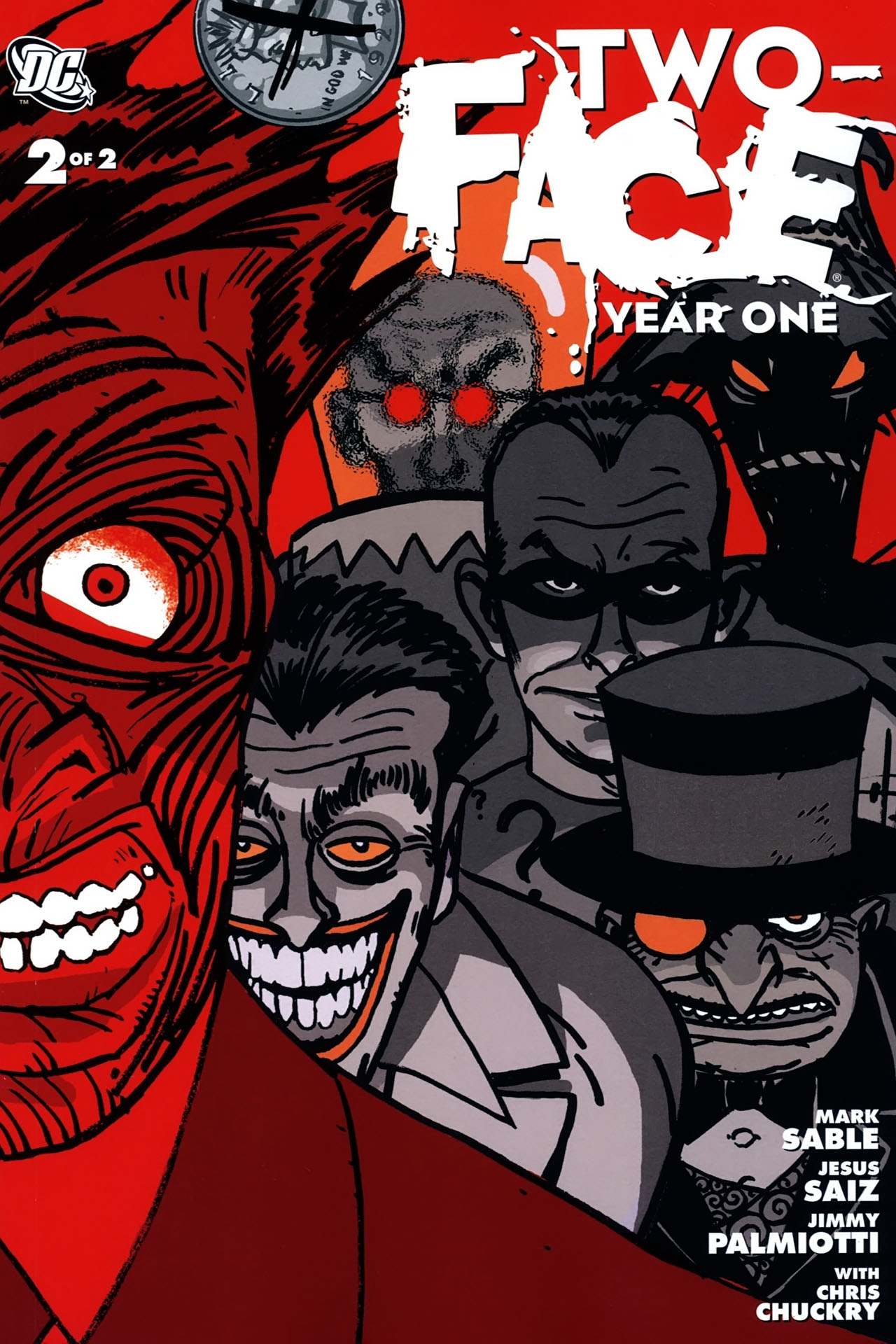 Read online Two-Face: Year One comic -  Issue #2 - 1