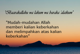 Ucapan Pernikahan Islami