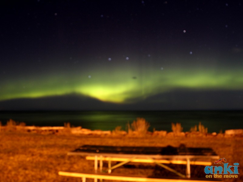Northern Lights Wisconsin Aurora America Anki On The Move