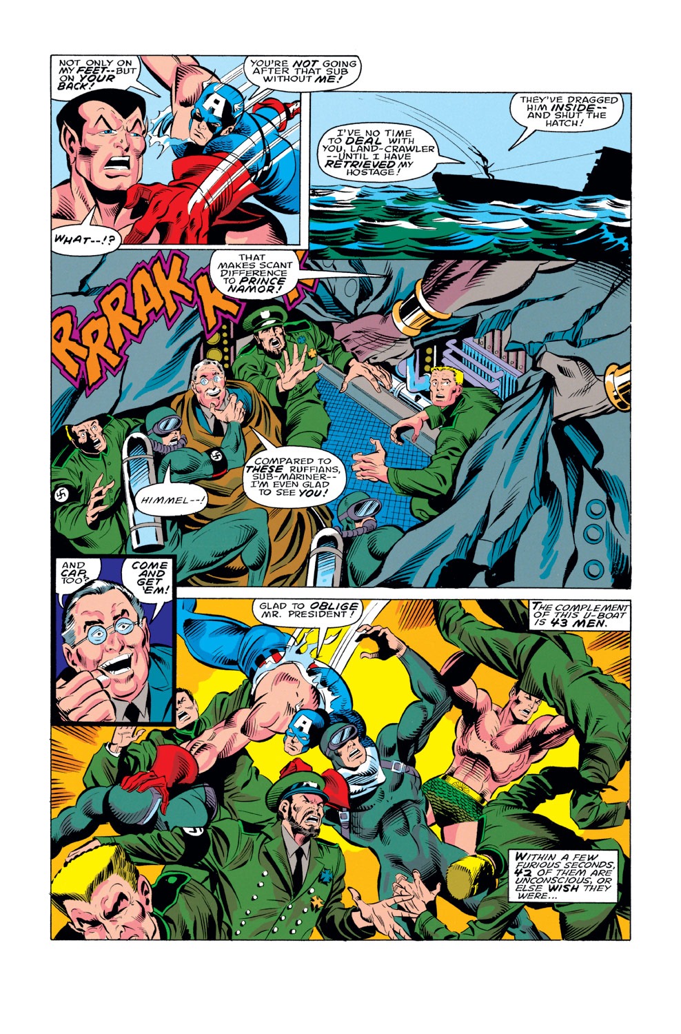 Read online Captain America (1968) comic -  Issue #423 - 21