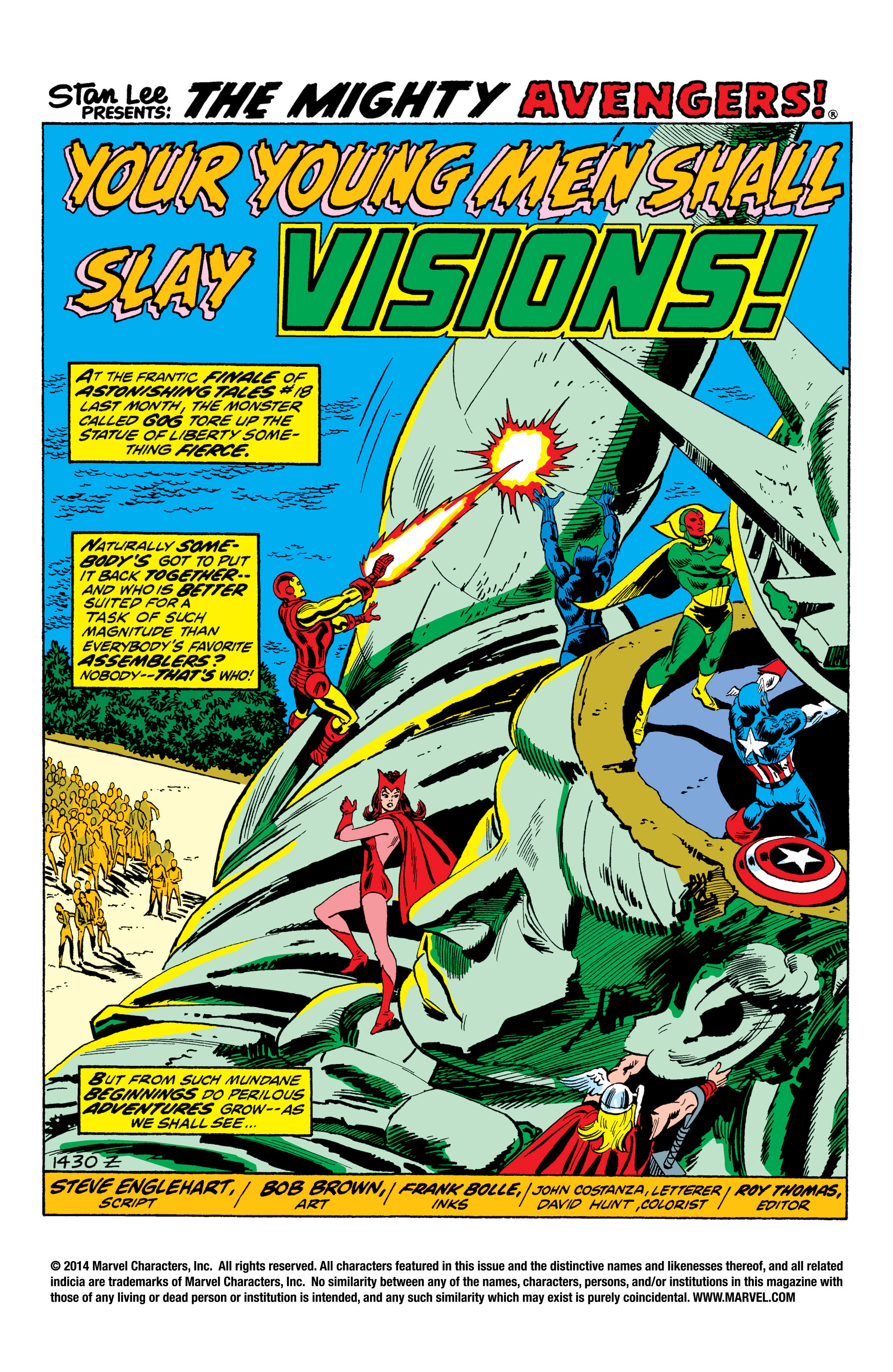 Read online The Avengers (1963) comic -  Issue #113 - 2