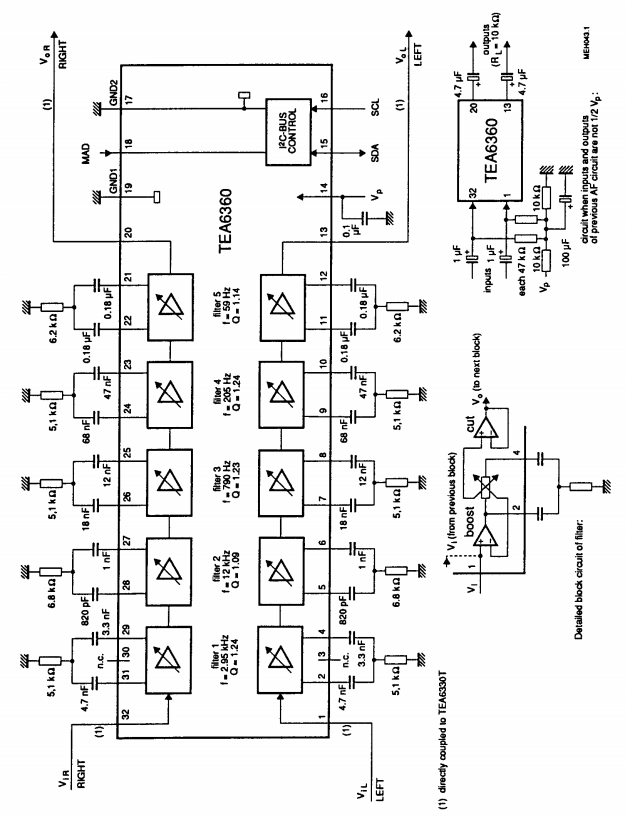 5 Band Equalizer Circuit Diagram - Wiring Diagram Networks
