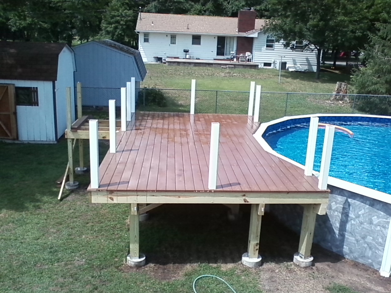 How to Diy Home Improvement and Remodeling Trex Composite Pool and