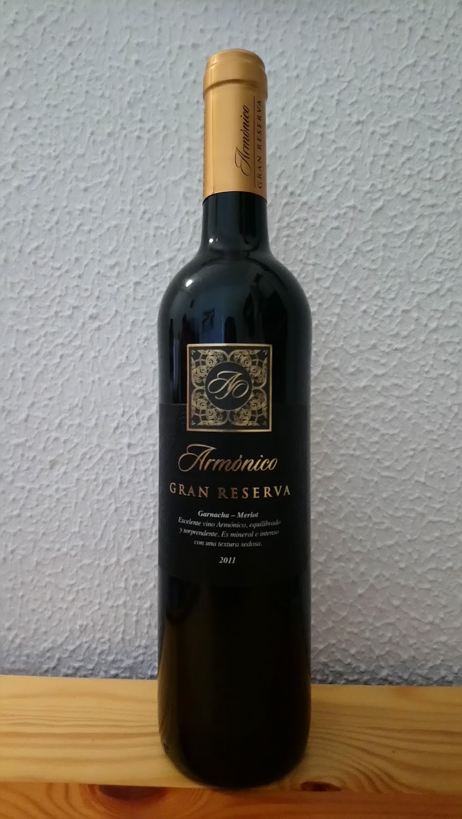 ¿Gusta tomar un vino? pasen y beban Armónico, DO Terra Alta, Gran