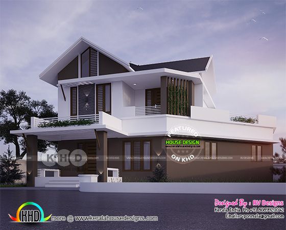 Modern house by RV designs