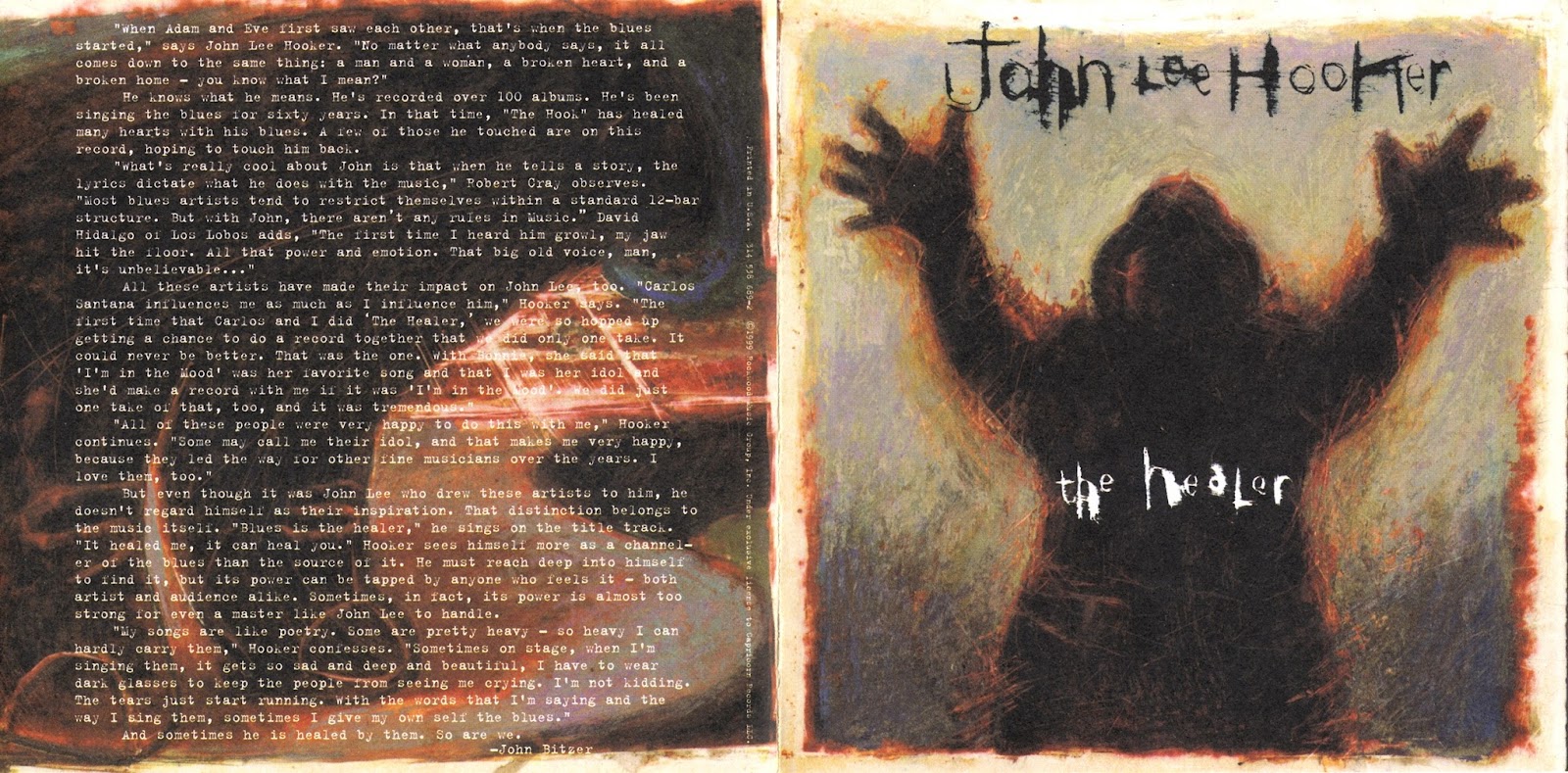 1989 The Healer - John Lee Hooker - Rockronología