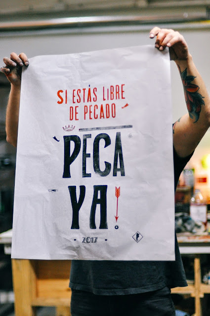 Curso de Letterpress en Buenos Aires con Tano Veron - impresión en letterpress