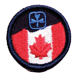 Bluenose Guider: You in Guiding Program Square and badges