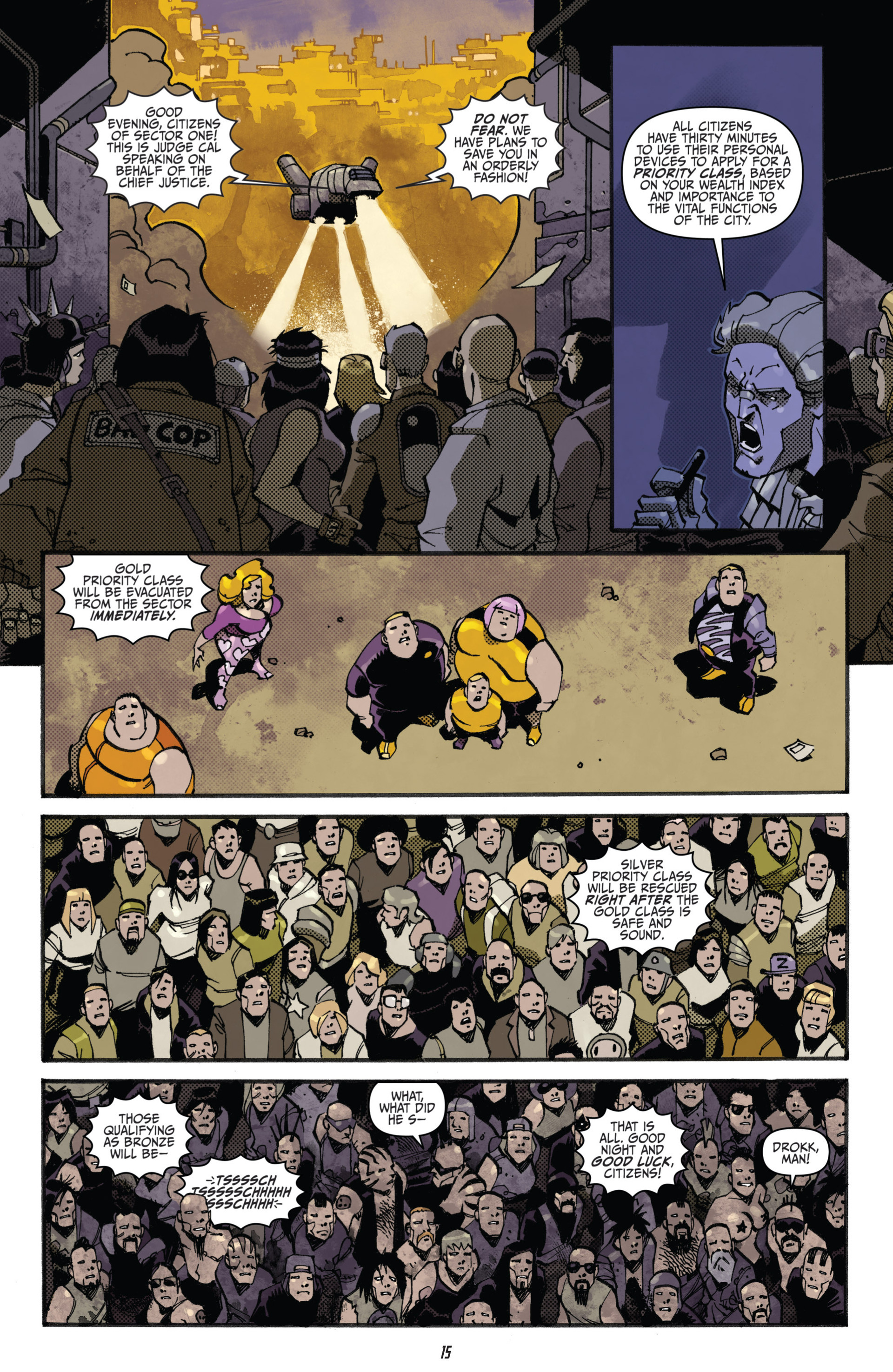 Read online Judge Dredd (2012) comic -  Issue #17 - 17