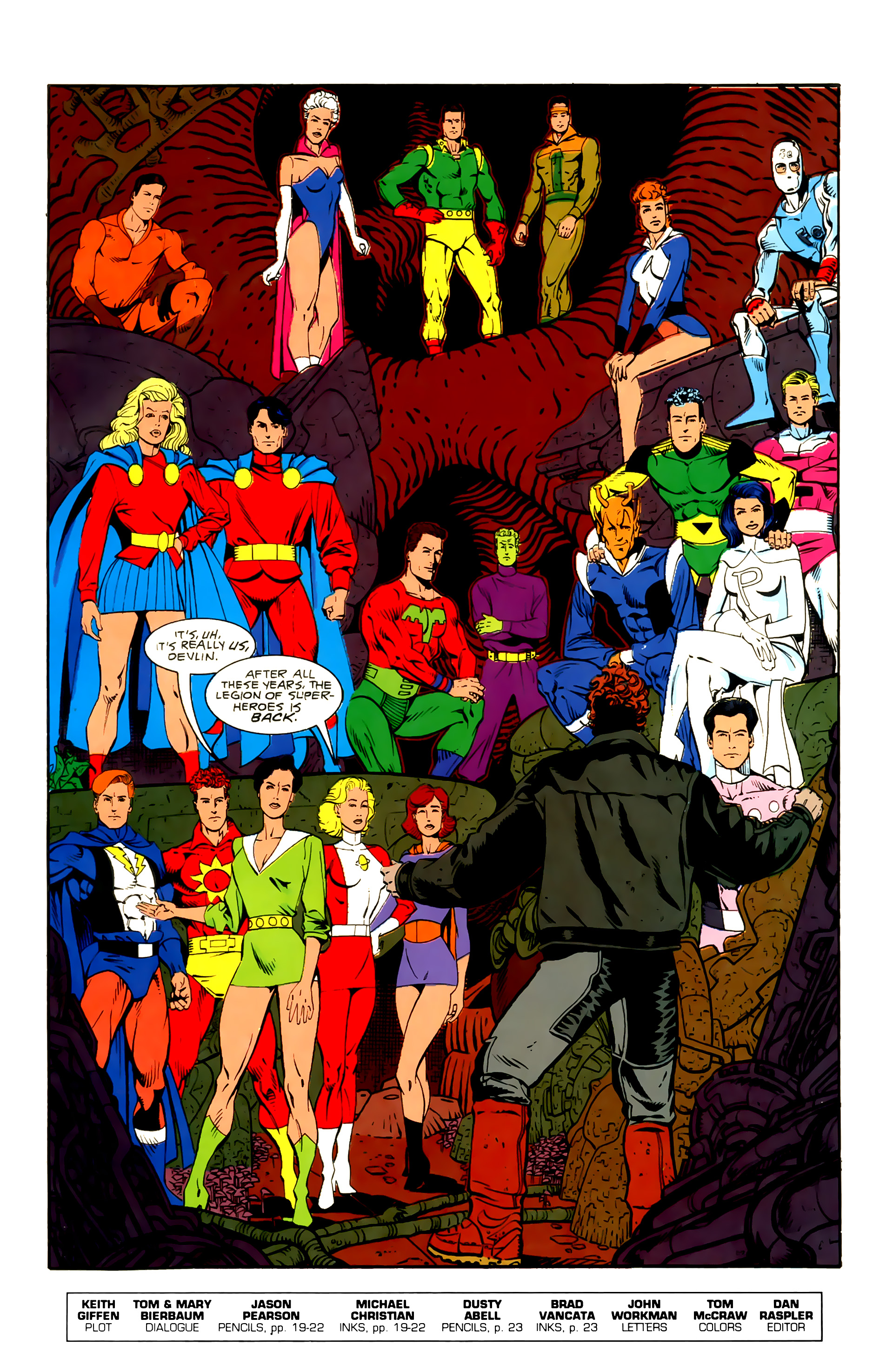 Legion of Super-Heroes (1989) 24 Page 23
