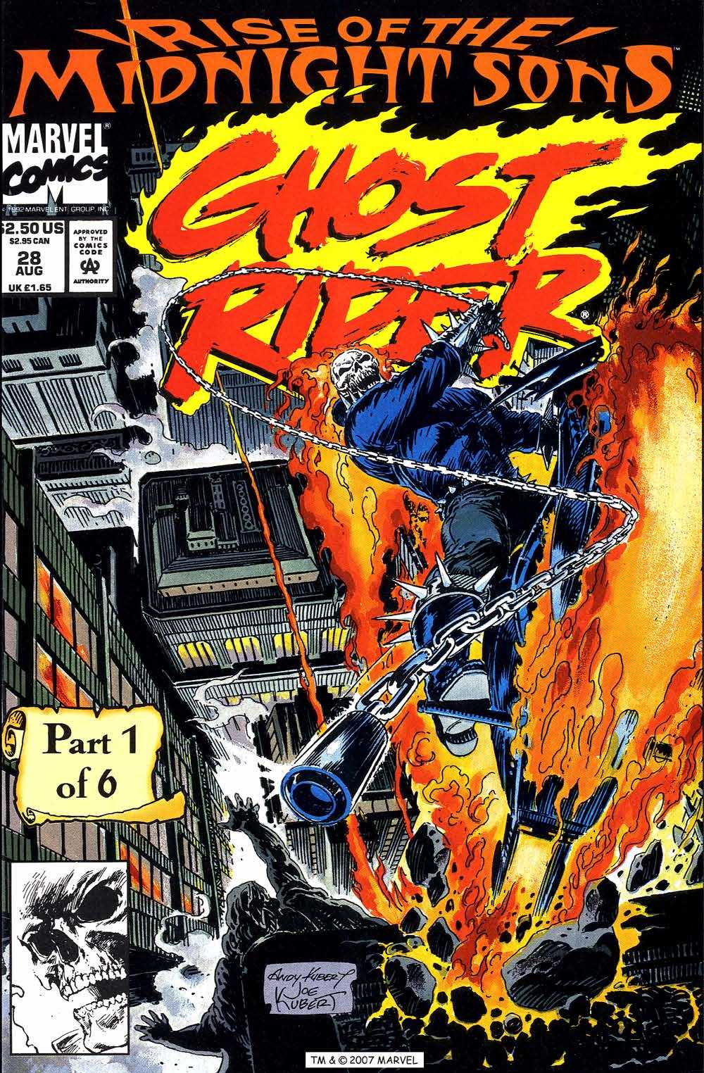 Read online Ghost Rider (1990) comic -  Issue #28 - 1