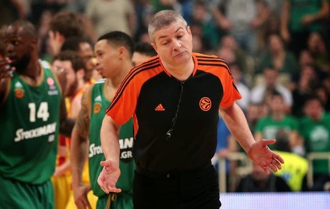 Οι διαιτητές με ΤΣΣΚΑ