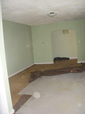 living room before picture