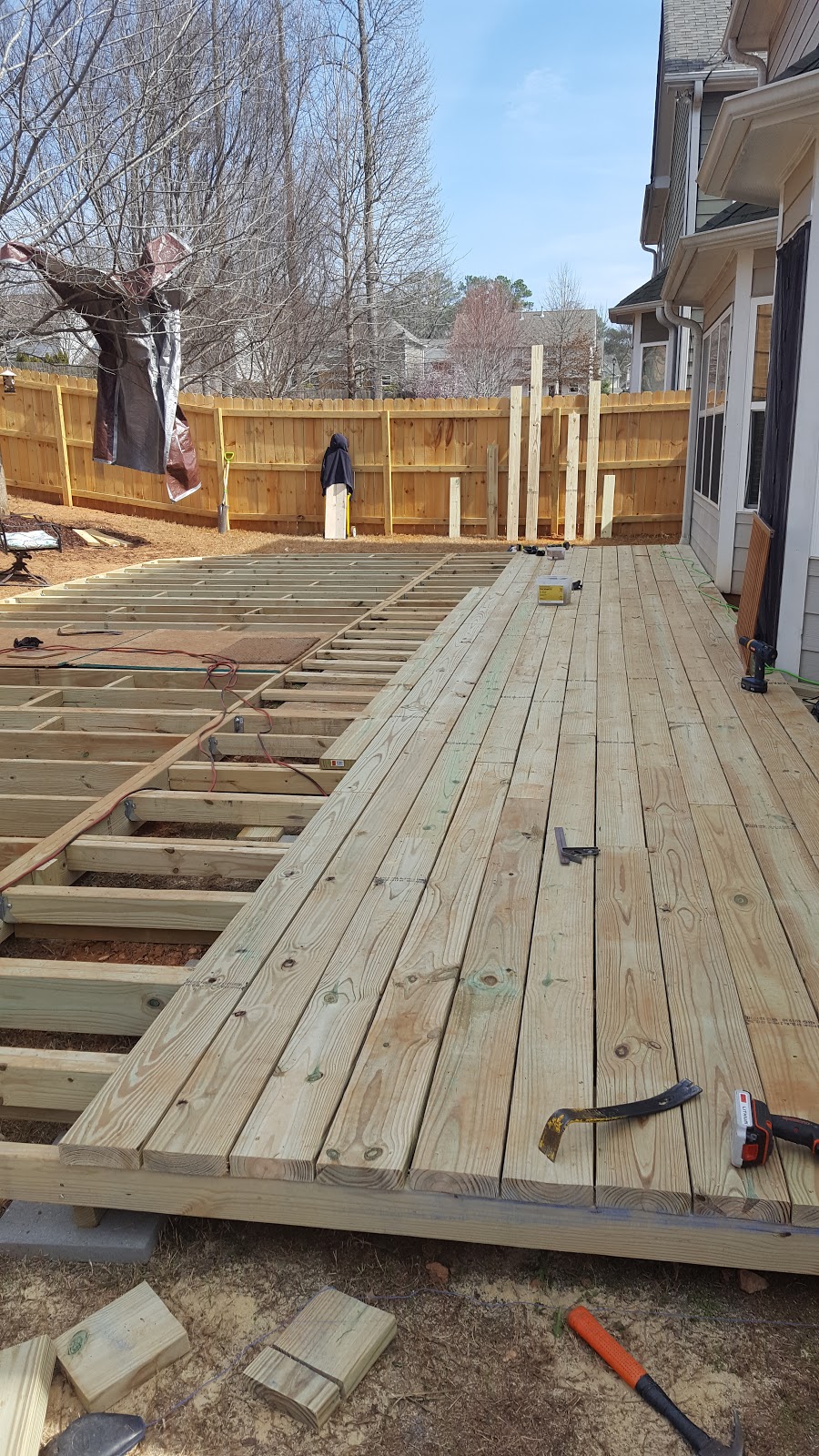 Duo Ventures DIY Floating GroundLevel Deck