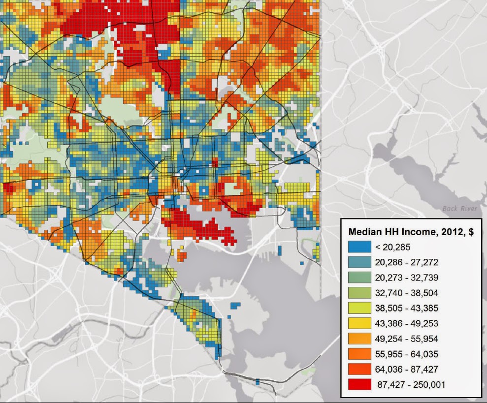 Community Architect Daily Where is Baltimore the most gentrified?