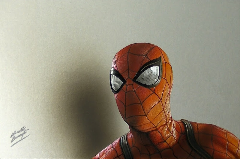 The new SpiderMan Drawing Marcello Barenghi