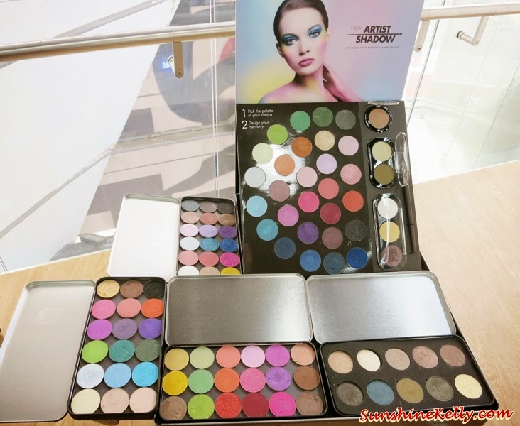 MAKE UP FOR EVER Artist Shadow, Make up for ever, artist shadow, new generation eye shadows, matte, satiny, metal, iridescent, diamond, Erika Saenz, Regional Education Manager South East Asia