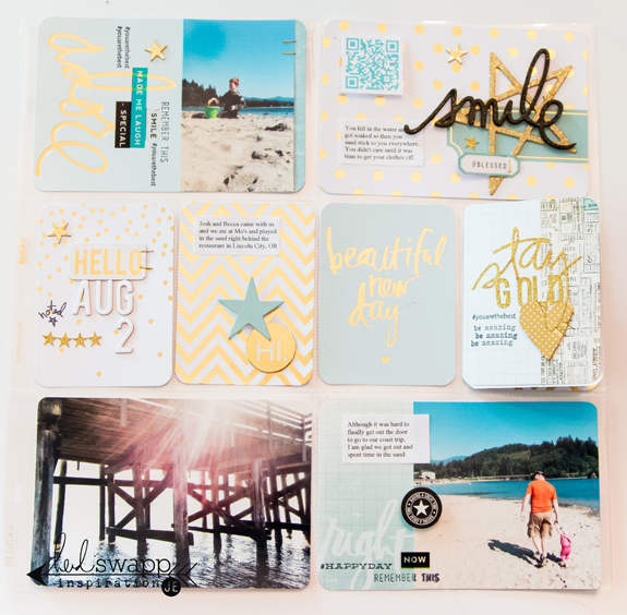 Heidi Swapp Gold Foil Project Life Value Kit @createoften @heidiswapp #heidiswapp #projectlife #hsprojectlife