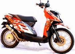  Modifikasi Yamaha X Ride Bertemakan Motor Trail MODIFIKASI 