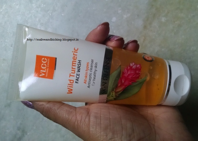 Alive n Kicking VLCC Wild Turmeric Face Wash Review