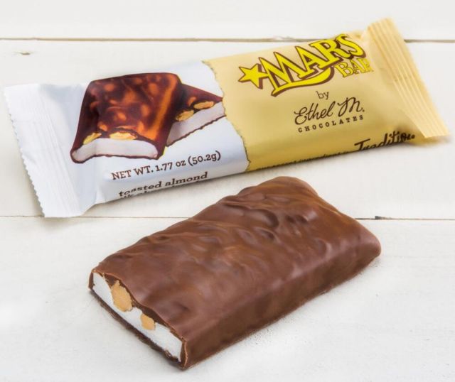 Mars Bar Returns under Premium "Ethel M" Brand