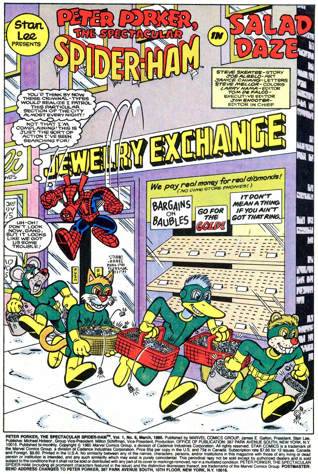 Read online Peter Porker, The Spectacular Spider-Ham comic -  Issue #6 - 2