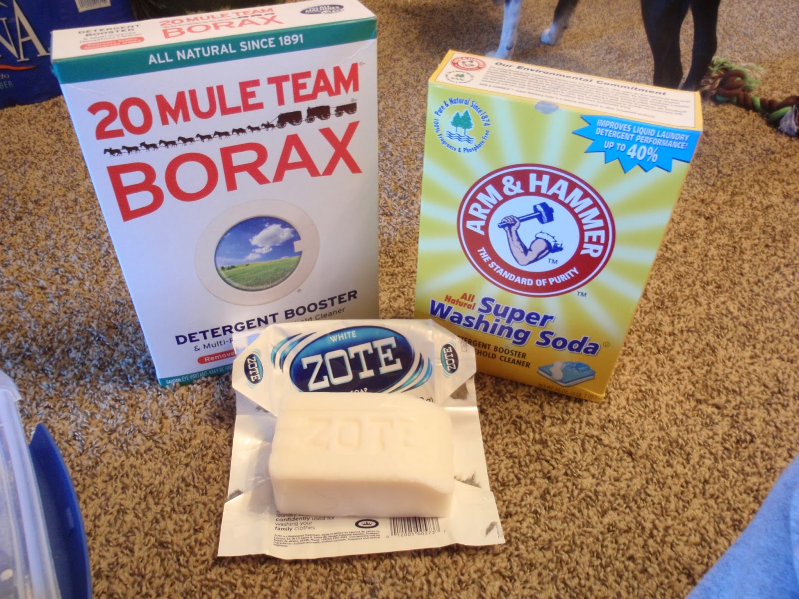 Mostly Meatless Mama Homemade detergent, a little elbow grease and a