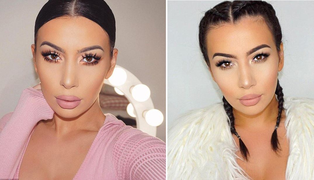 This Kim Kardashian LookAlike Is Making a Career Out of Her