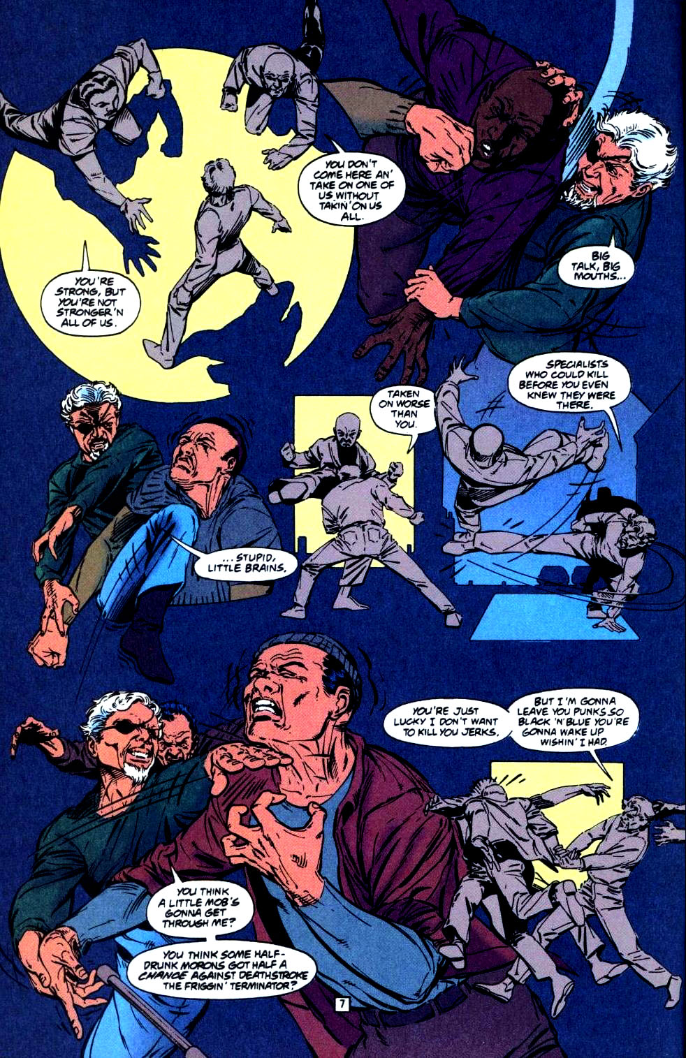 Read online Deathstroke (1991) comic -  Issue #35 - 8