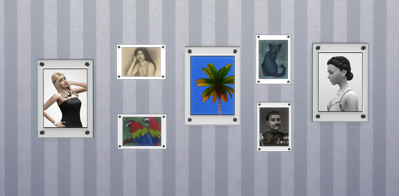 My Sims 4 Blog Photo Frames by JoolsSimming