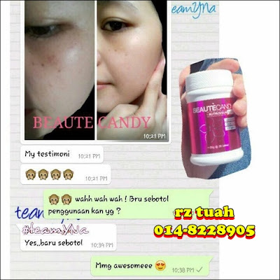 beaute candy tablet cerah gebu