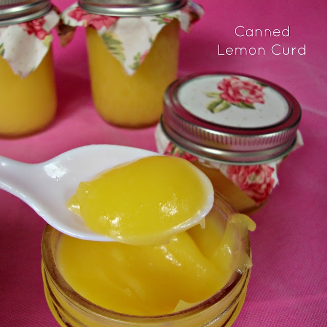 Canned Lemon Curd