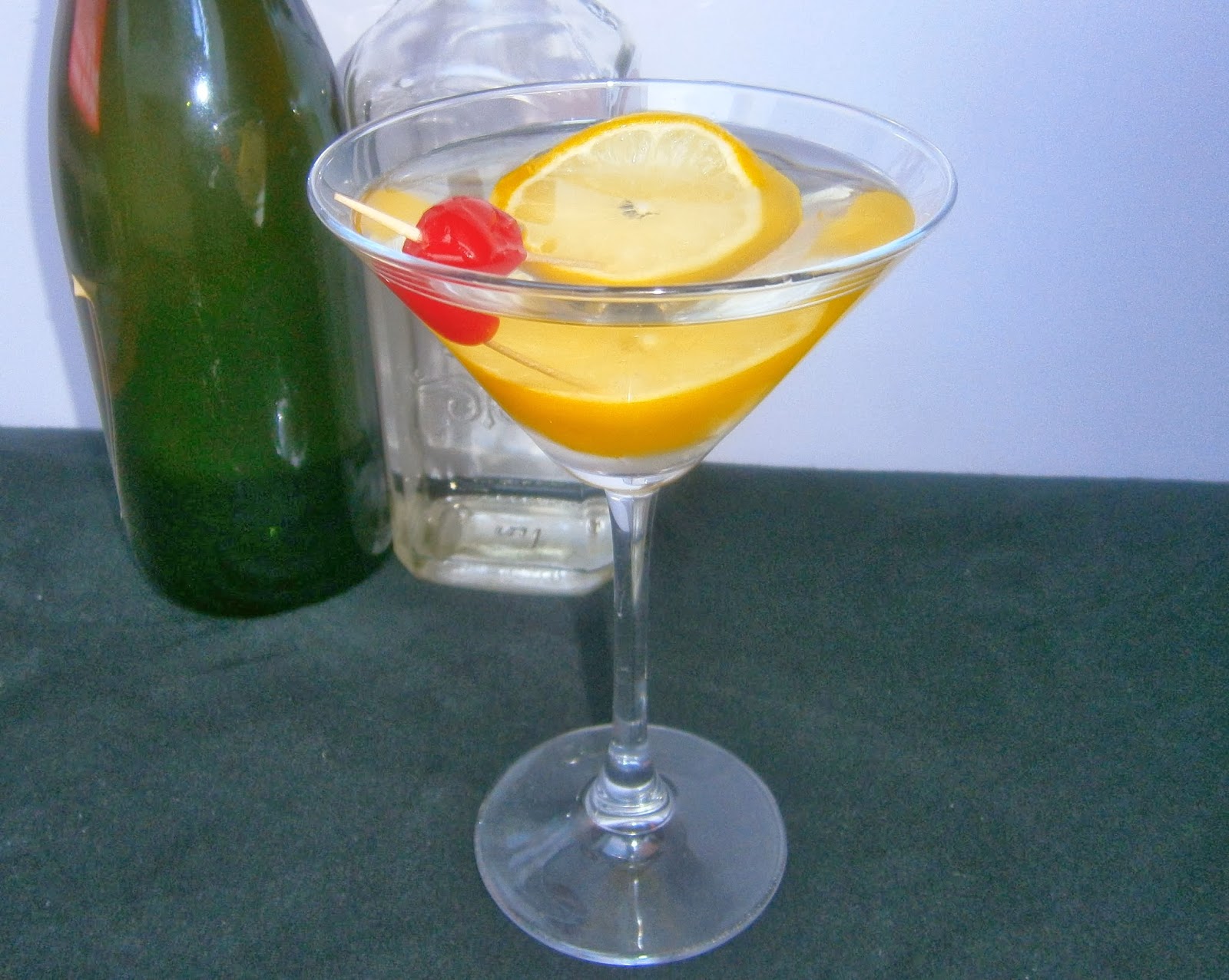 La coctelería de Viti Martini Royale.