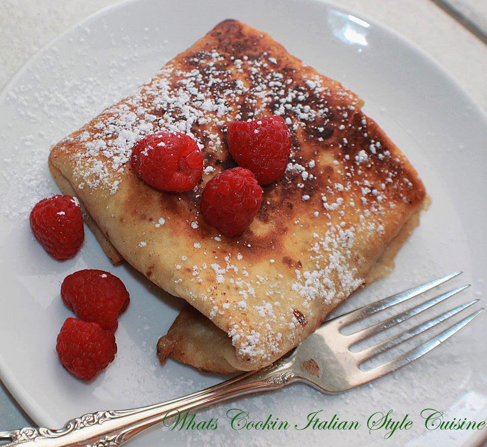 Raspberry Flour Tortilla Turnovers What's Cookin' Italian Style Cuisine