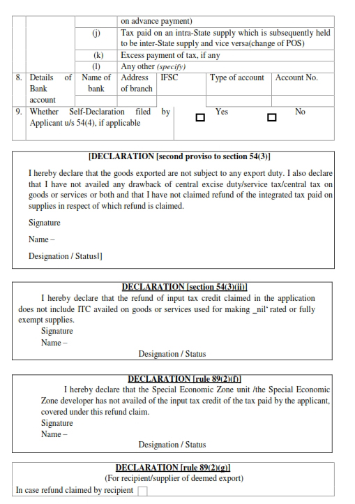ABHIVIRTHI: Refund Application Form Format Revised on 31.12.2018