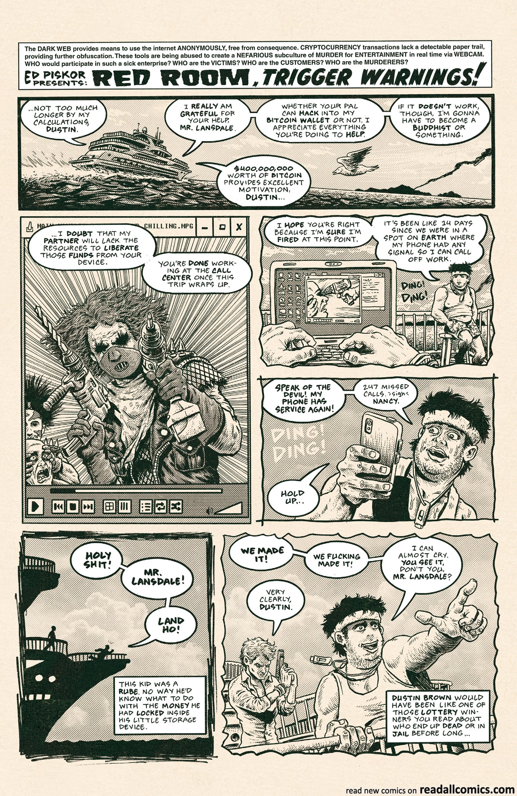 Red Room: Trigger Warnings chapter 3 page 3