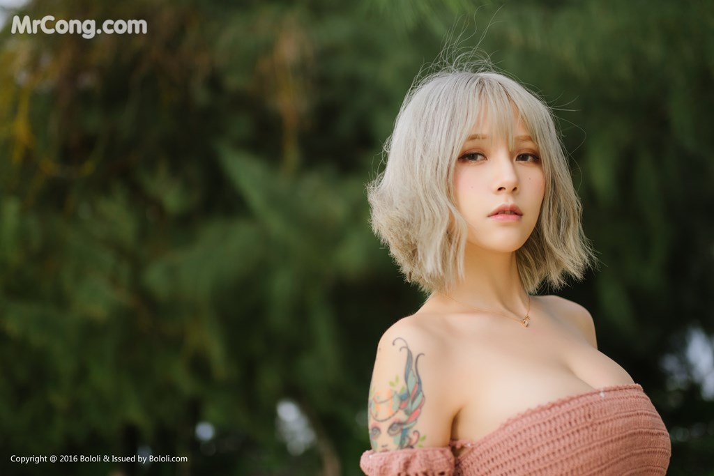 Bololi 2017-10-30 Vol.127: Model Xia Mei Jiang (夏 美 酱) (62 photos) photo 1-17