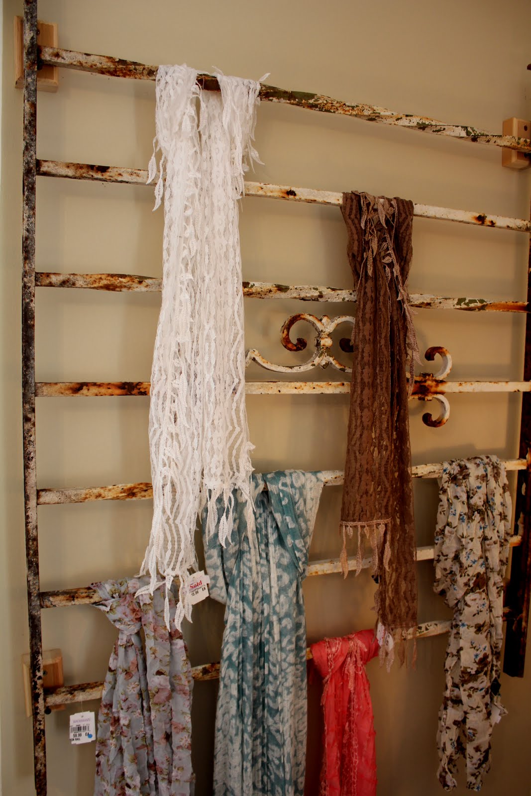 Scarves Holder Display at Sara Mccall blog