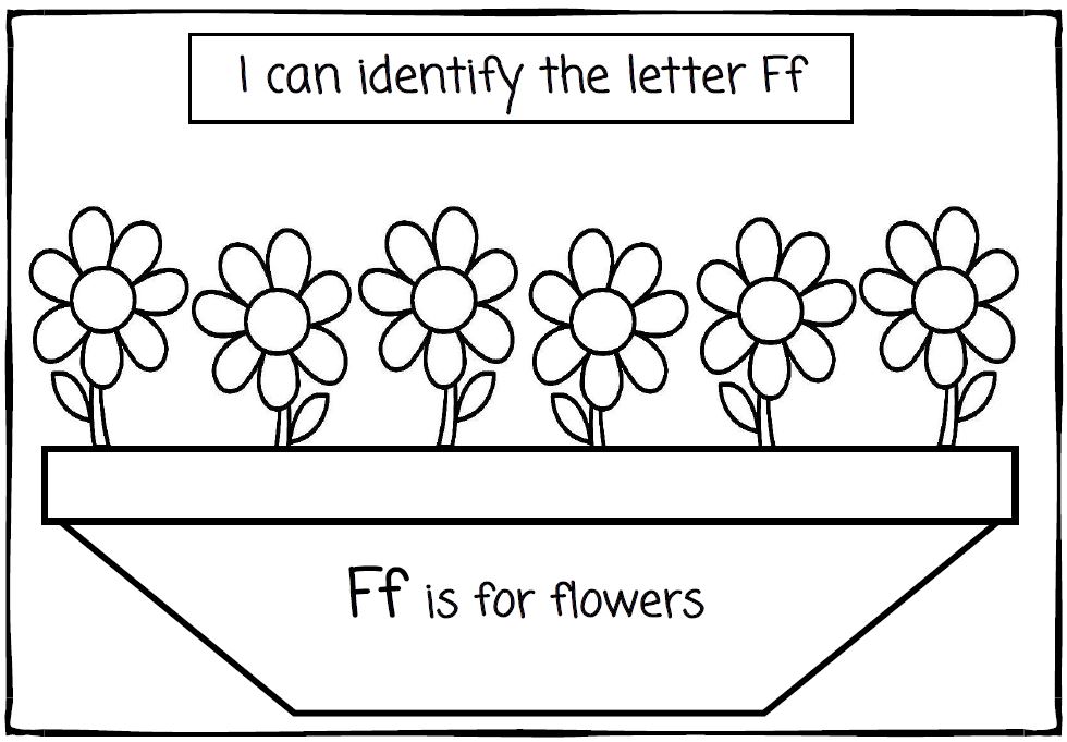 Iman's Home-School: My Letter Ff Activity Pack