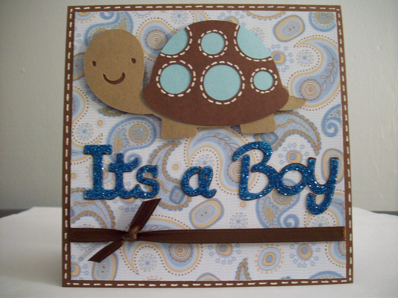 Daisylove Creations Baby Shower Card It's a boy!