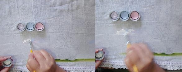 Pintura em tecido fralda passo a passo
